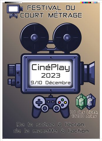 Affiche CinèPlay 2023